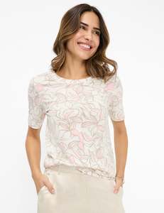 Brax 1: Brax Carina T-Shirt - Offwhite