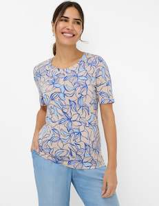 Brax 1: Brax Carina T-Shirt - Almond