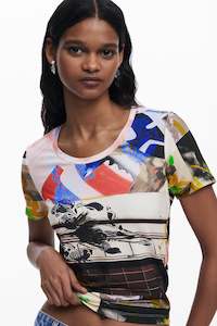 Desigual Multi-Coloured T-Shirt
