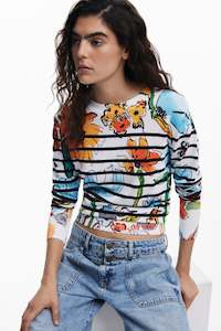 Desigual Multi-Coloured Top