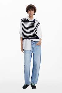 Desigual Vest-Effect Shirt