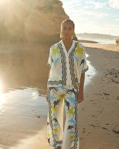 Pom Artisan Lime Blouse