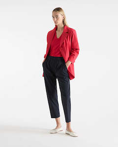 Aw24: Mela Purdie Elbow Top - Geranium