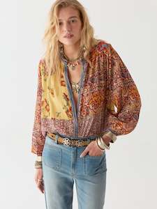 Maison Hotel: Maison Hotel Patch Work Blouse