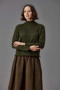 Standard Issue: Standard Issue Mock Neck Sweater