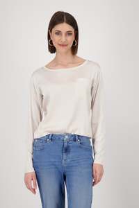 Monari Jersey Satin Blouse