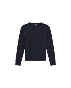 Maison Hotel Marine Cable Jumper