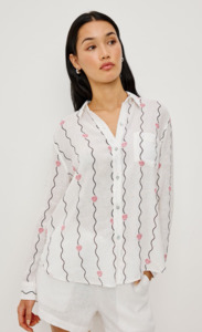 Rails: Rails Stripe Seashells Shirt