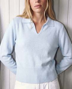 Crush Alaska Cashmere Polo Jumper