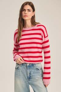 Velvet Agnese Cashmere Sweater - Candy