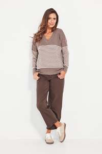 Verge Brag Truffle Sweater