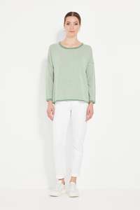 Verge Bonnie Pistachio Sweater