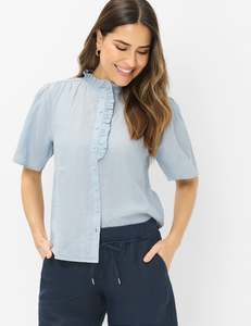 Brax Vintage Blue Vive Shirt
