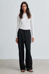 Second Female Evie Classic Trousers - Black