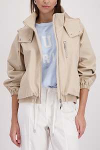 Jackets: Monari Sand Oversized Jacket