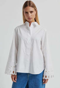 Shirts: Second Female Yenifer Shirt - White