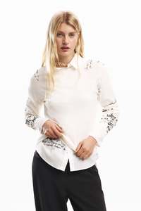 Desigual Jersey Sleeves Lettering