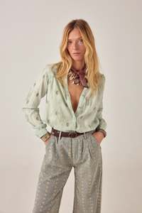 Tops: Maison Hotel Rani Jade Shirt