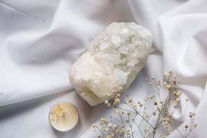 Clusters Specimens: Glass Apophyllite Cluster #3