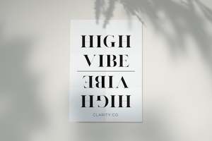 High Vibe - Clarity Co. Designs (Digital Download)