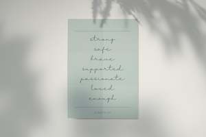 Soul Worksheets: I Am - Clarity Co. Designs (Digital Download)