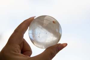 Clear Quartz Sphere #3