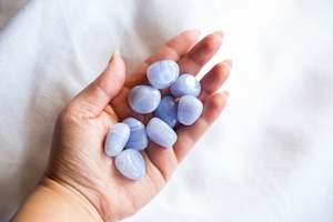 Tumbles: Blue Lace Agate Tumblestones