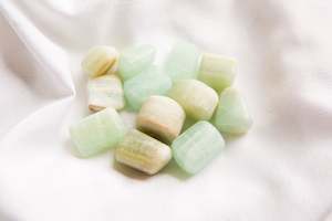 Tumbles: Pistachio Calcite XL Tumbles