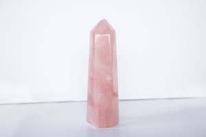 Rose Quartz XL Tower #6