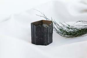 Polished Crystals: Black Tourmaline Top Polished #2