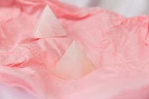 Polished Crystals: Mangano Calcite Pyramid