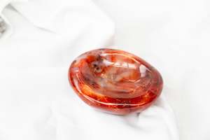 Polished Crystals: Carnelian Bowl