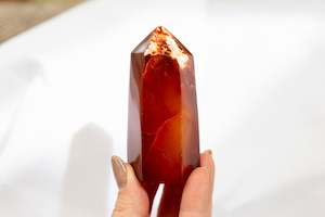 Carnelian Polished Point #2