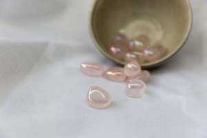 Rose Aura Quartz Tumbles