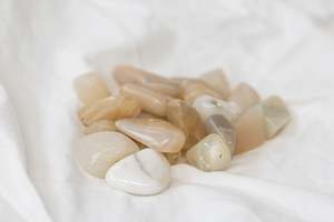 White Moonstone Tumblestones