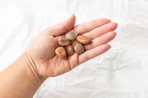 Whats New: Peach Moonstone Tumblestones