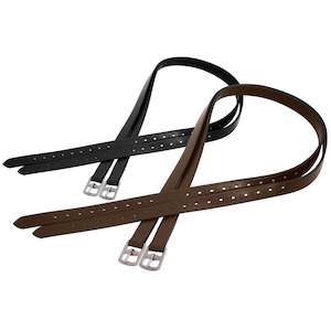 Stirrup Irons: Platinum Soft Leather Stirrup Leathers