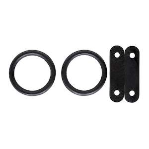 Stirrup Irons: Peacock Spare Rubbers/Rings