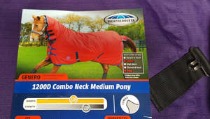 The Yard Sale Oddments Orphans And Other Stragglers: Weatherbeeta Genero Combo Foal or Pony Rug