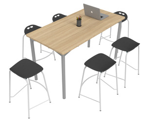 High Buddy Rectangle 1600×800 Table