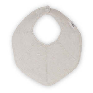 Care: Saga | Fjola Teething Bib - Ivory