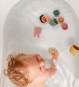 Bath: Silicone Animals Bath Toy Set