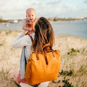 Change: Arch Original Nappy Bag Mustard