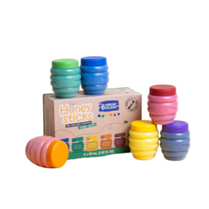 Play: Honeysticks Finger Paint
