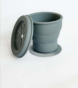 Care: Denim Silicone Snack Cup