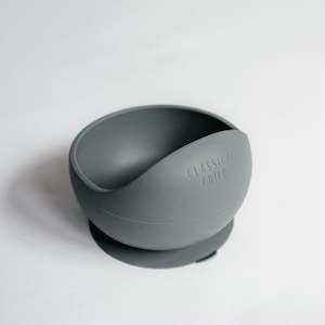 Tableware: Denim Silicone Suction Bowl