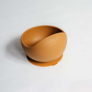 Tableware: Ochre Silicone Suction Bowl