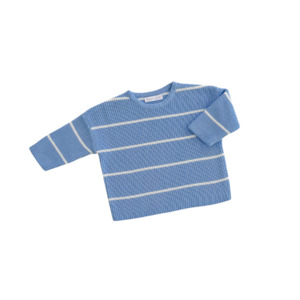 Baby Shoes 1: Ziggy Lou Pullover River Stripe