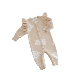 Baby Shoes 1: Ziggy Lou Classic Knit Romper Banksy