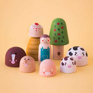 Nesting Toys: My Wooden World Farm